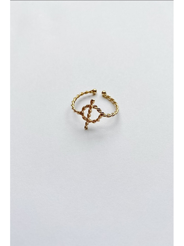 Bague Dorée Alix - Mile Mila