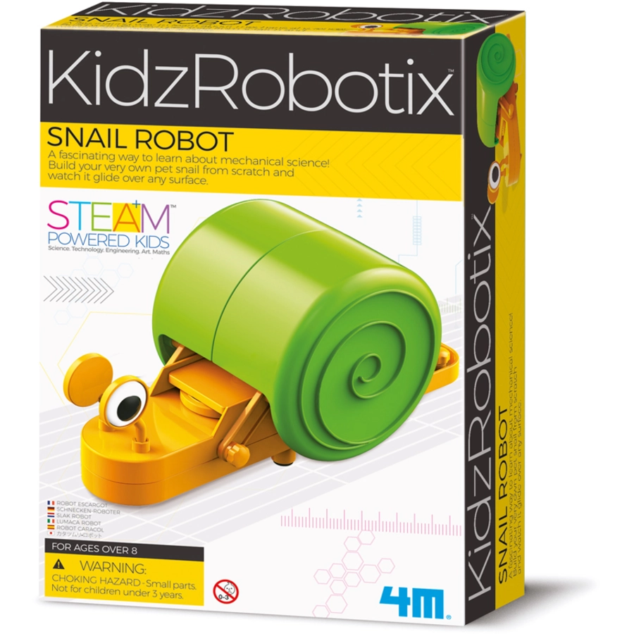 4M KidzRobotix - Schnecken Roboter Mehrfarbig