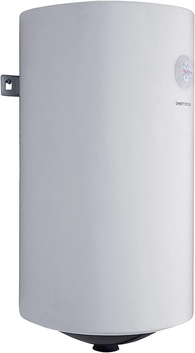 Thermoflow DS30 Warmwasserspeicher 30 Liter druckfest| steckerfertig| Warmwasserbereiter bis 75 °C | G 1/2“ Anschluss | Warmwasserbereiter für Küche, Waschtisch, Dusche oder Badewanne