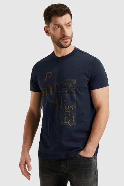 PME legend blauwe heren t-shirt