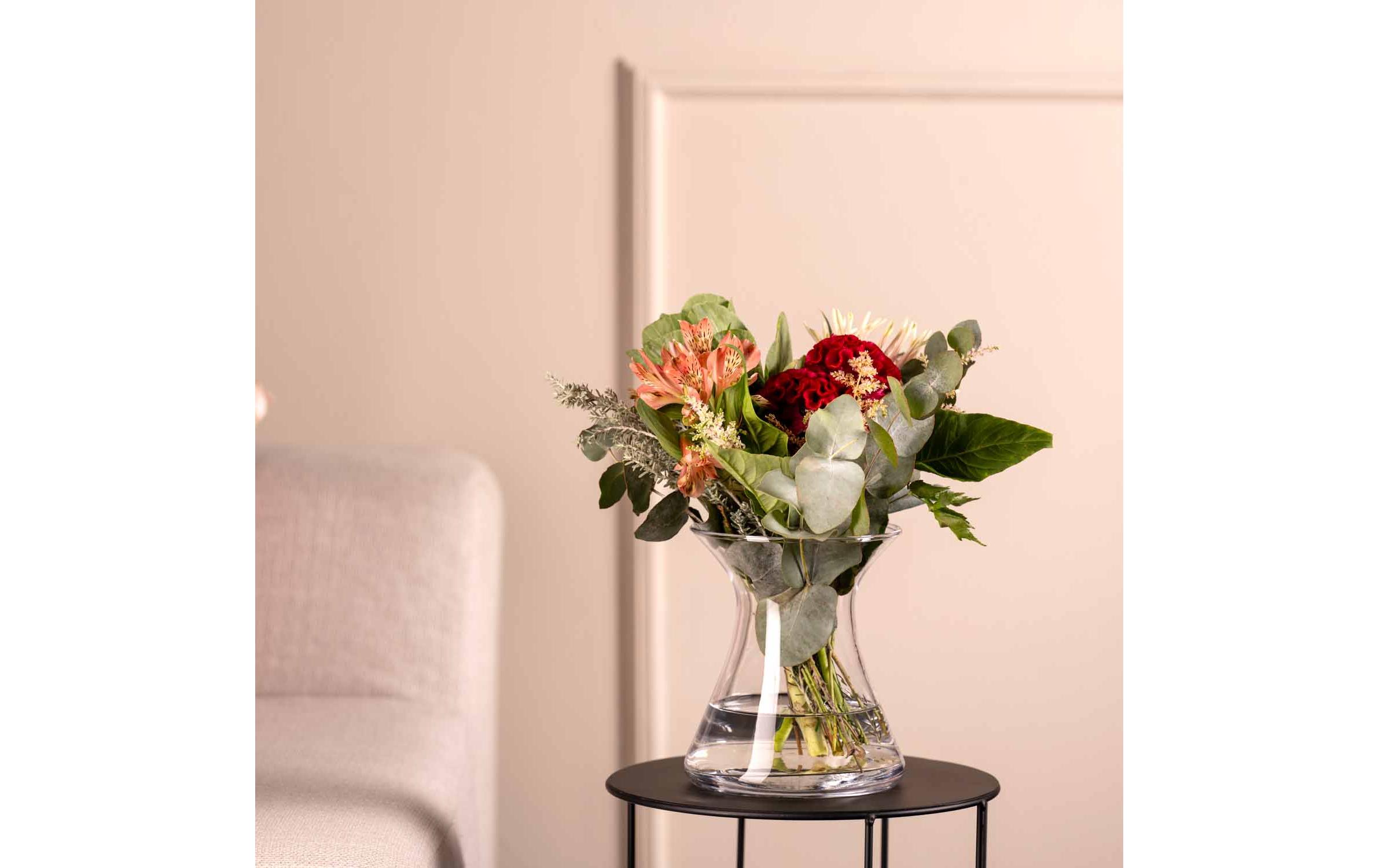 Vase Gia 17 cm, TransparentSolifleurvase