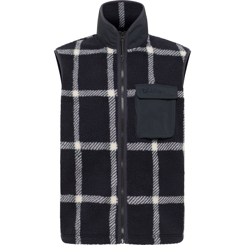 Jack Wolfskin Herren Felslicht Check Weste