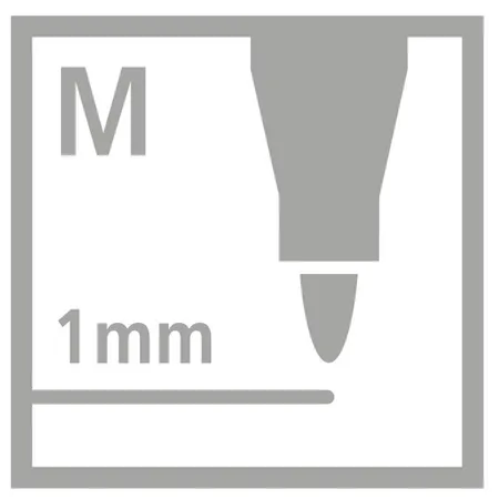 Premium-Filzstift - STABILO Pen 68 - 10er Pack - dunkelblau