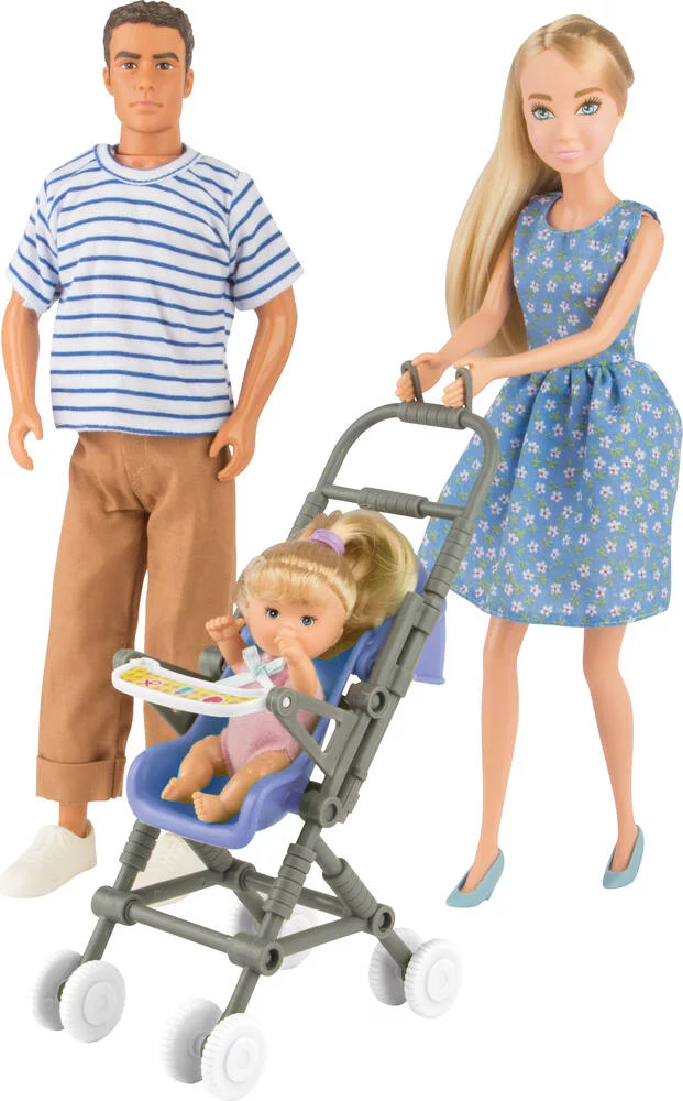 THAIS - POUPEE BALADE EN FAMILLE 29 CM