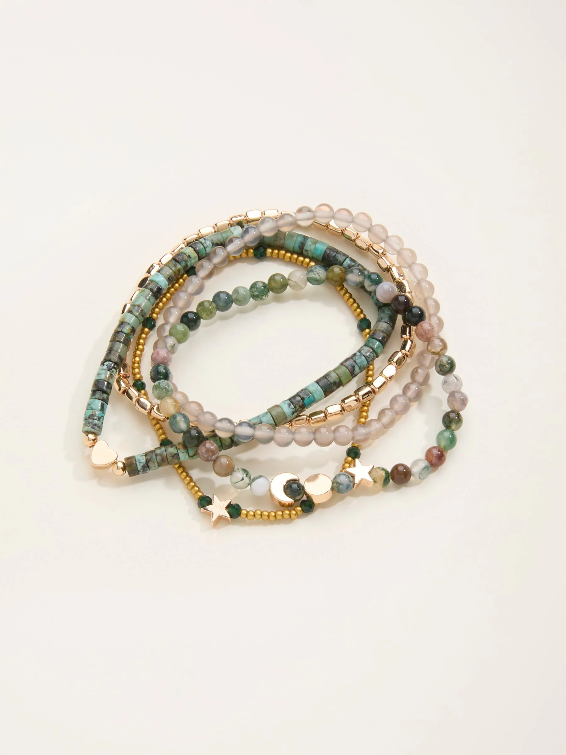FatFace Stretch Stack Bracelet