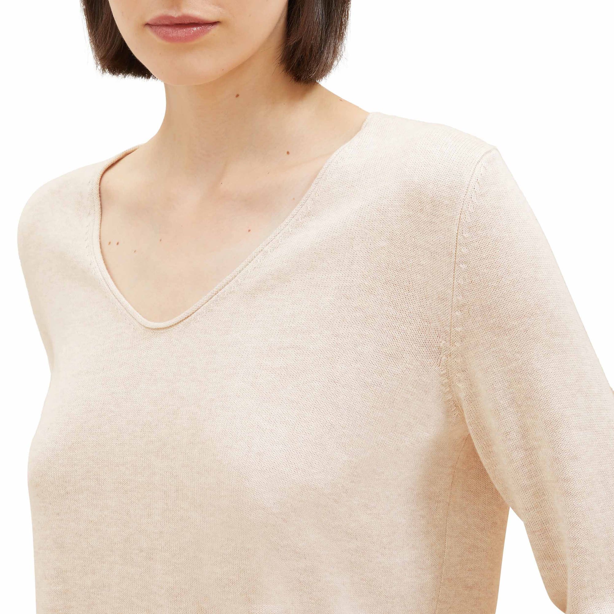 Pull Femme beige