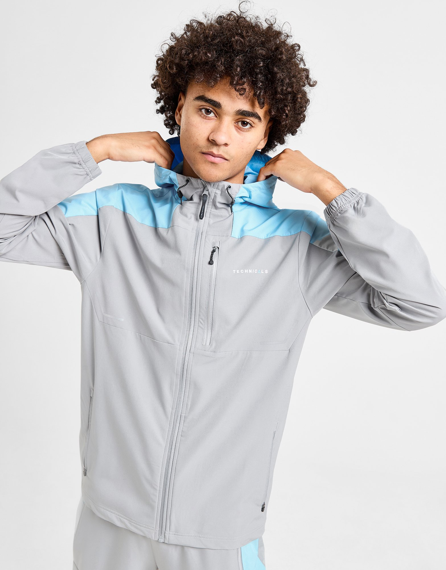 Technicals Sweat à Capuche Zippé Dacite Homme