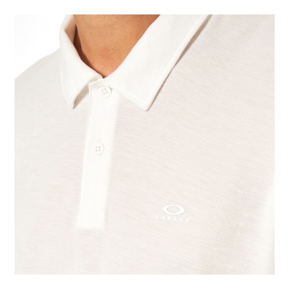 Oakley RELAX - Polo Homme off white
