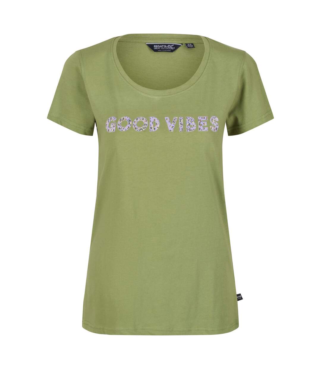 Regatta - T-shirt FILANDRA - Femme (Vert kaki sombre) - UTRG6930