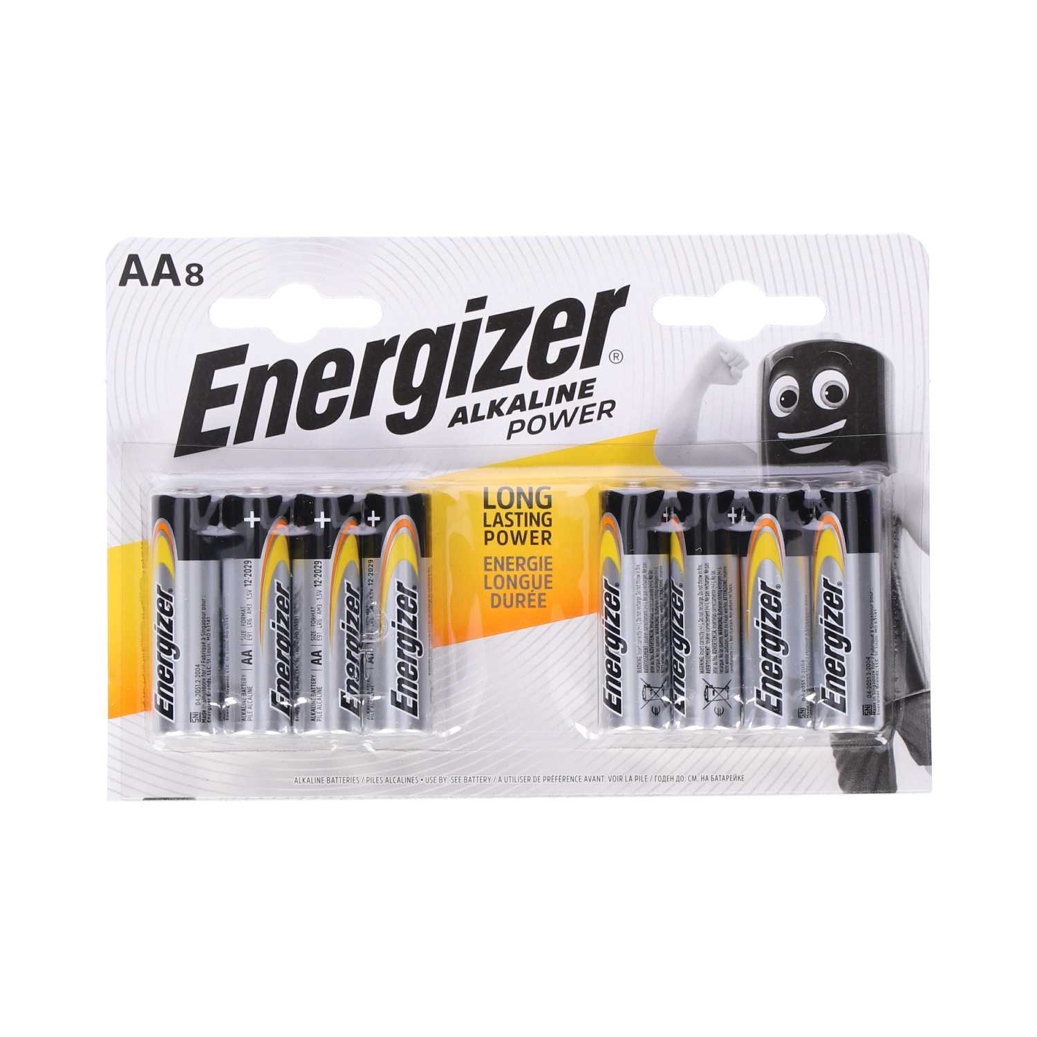 Energizer Batterie Alkaline AA/R6 8er