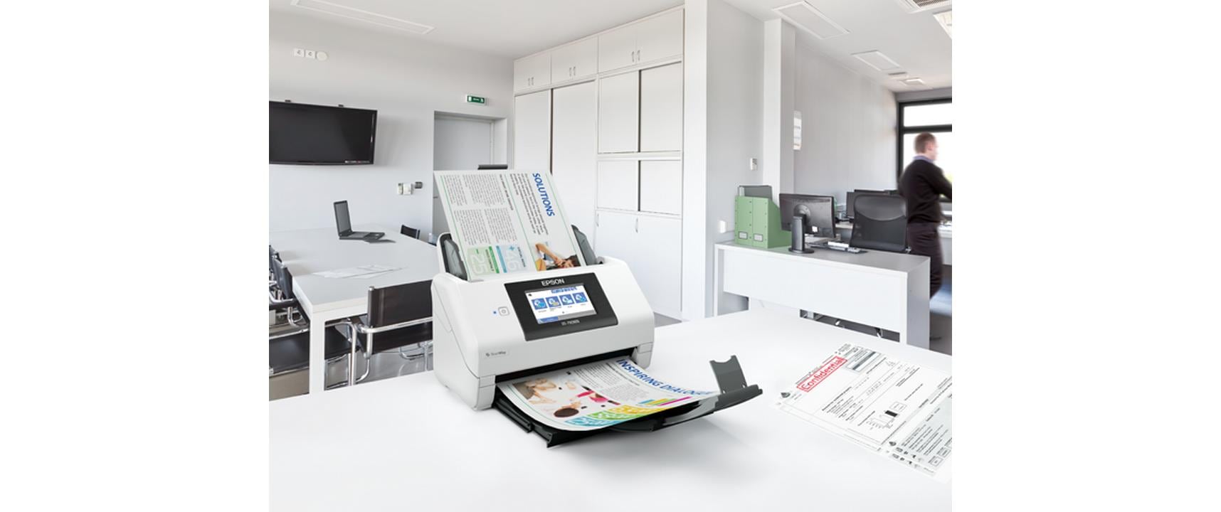 Dokumentenscanner WorkForce DS-790WN<br>Schneller Duplex-Dokumentenscanner