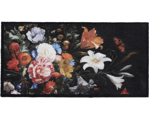 Deurmat Vision vrolijke bloemen 40x80 cm