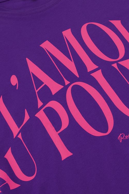 Paars T-shirt 