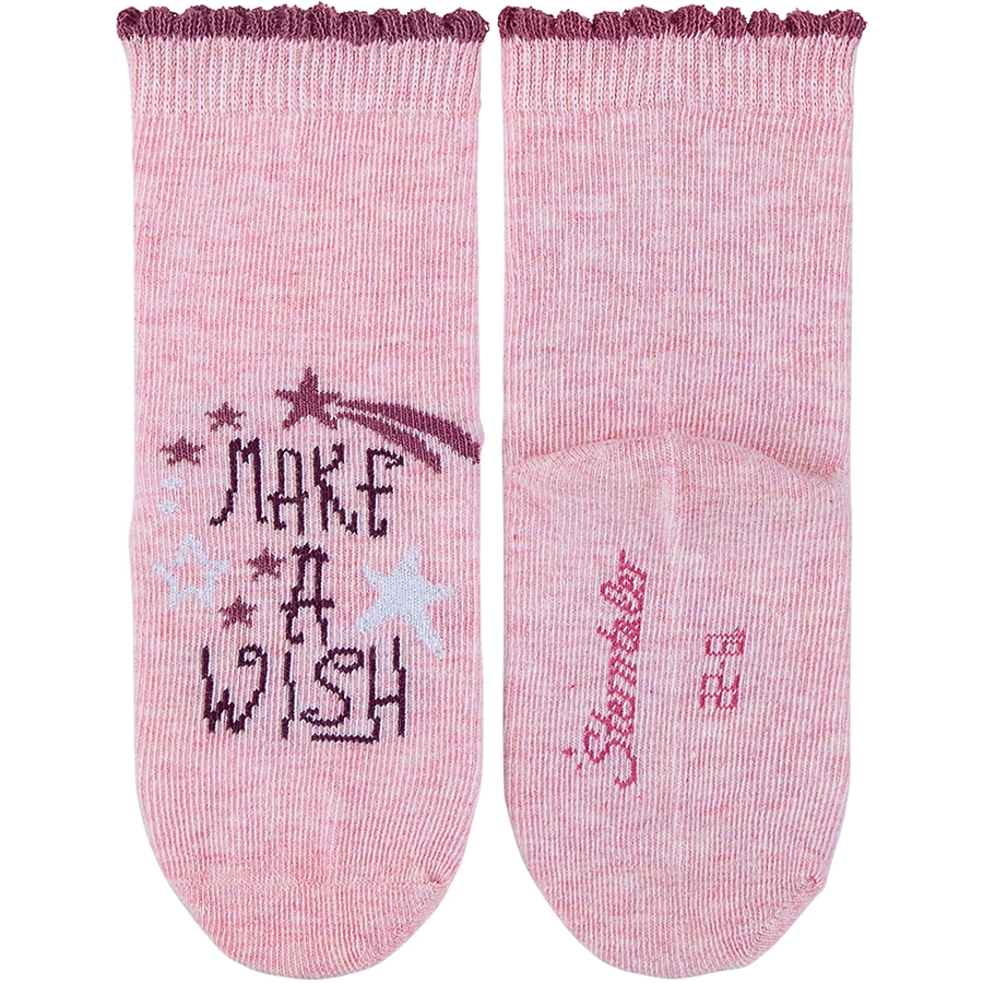 Sterntaler Baby-Söckchen 3er-Pack Regenbogen pink