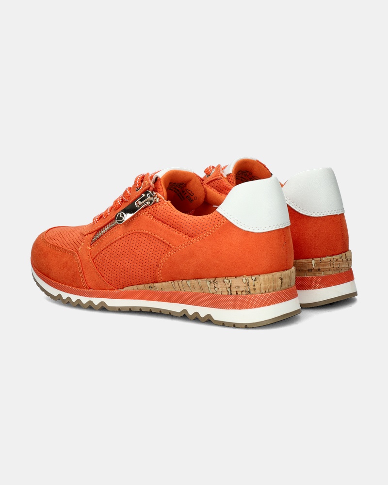 Marco Tozzi Lage sneakers  - oranje