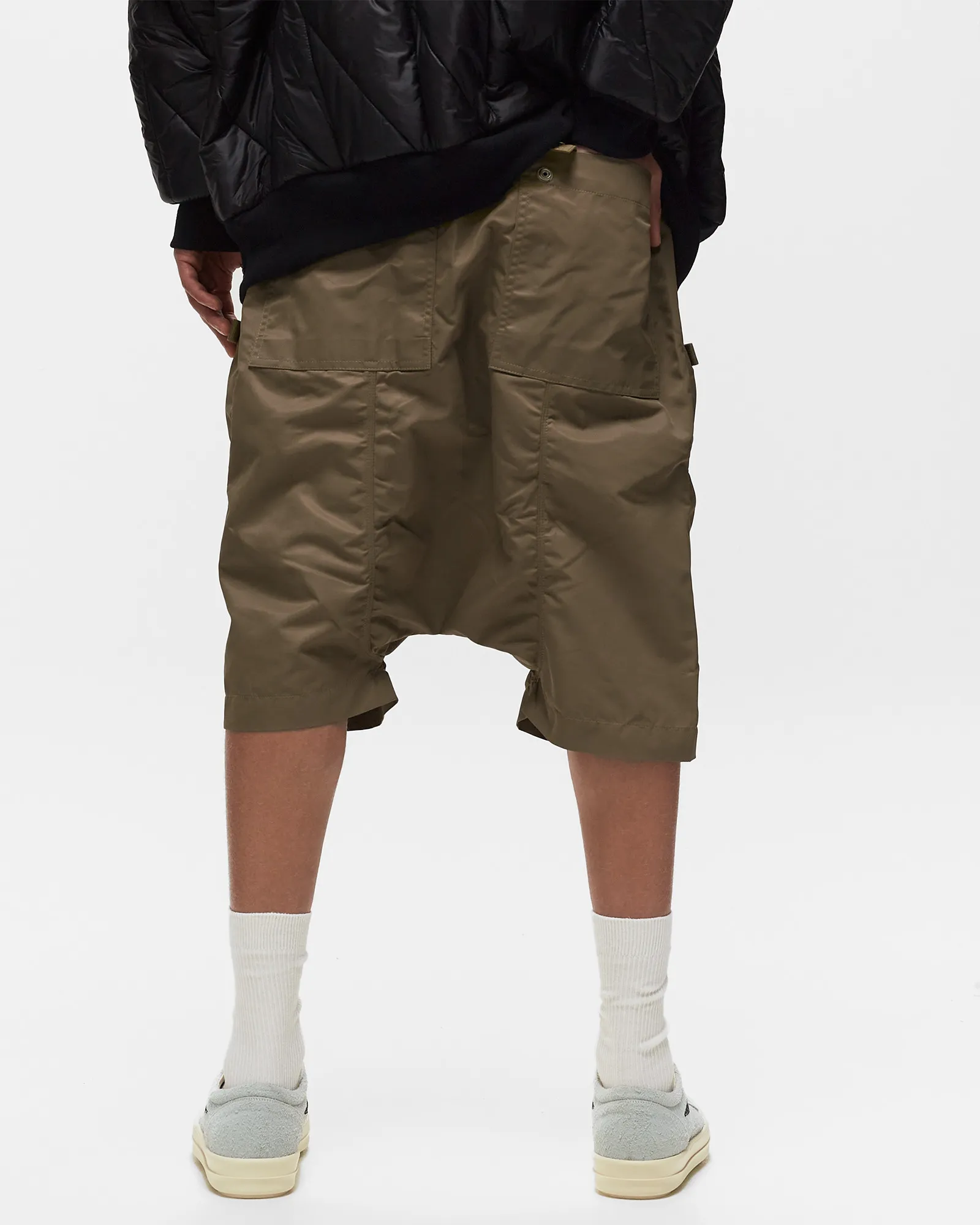 Rick Owens DRKSHDW WOVEN SHORTS - BAUHAUS SHORTS