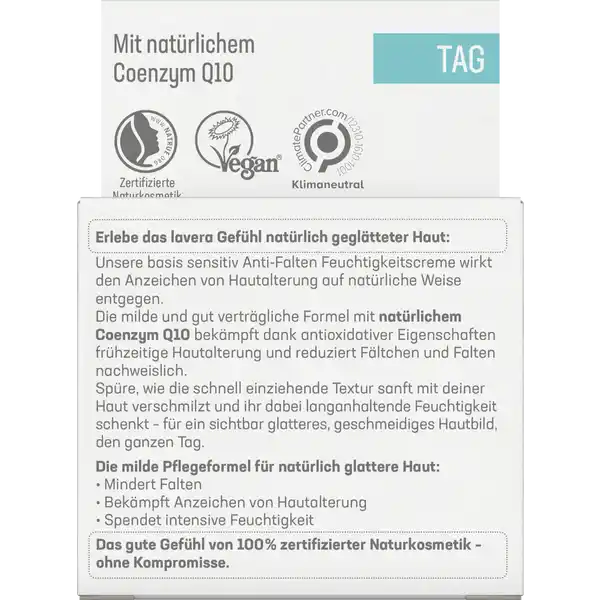 basis sensitiv Anti-Falten Feuchtigkeitscreme
