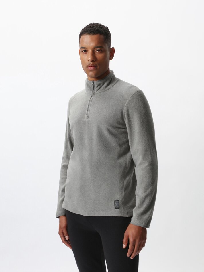Fleece - Cinza Mesclado