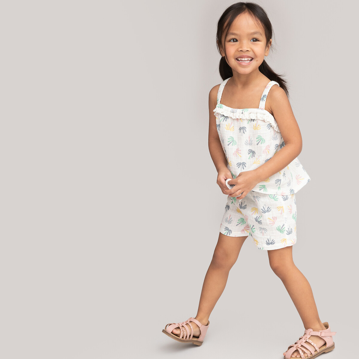 LA REDOUTE COLLECTIONS<br>Conjunto de camisola e calções de 2 peças