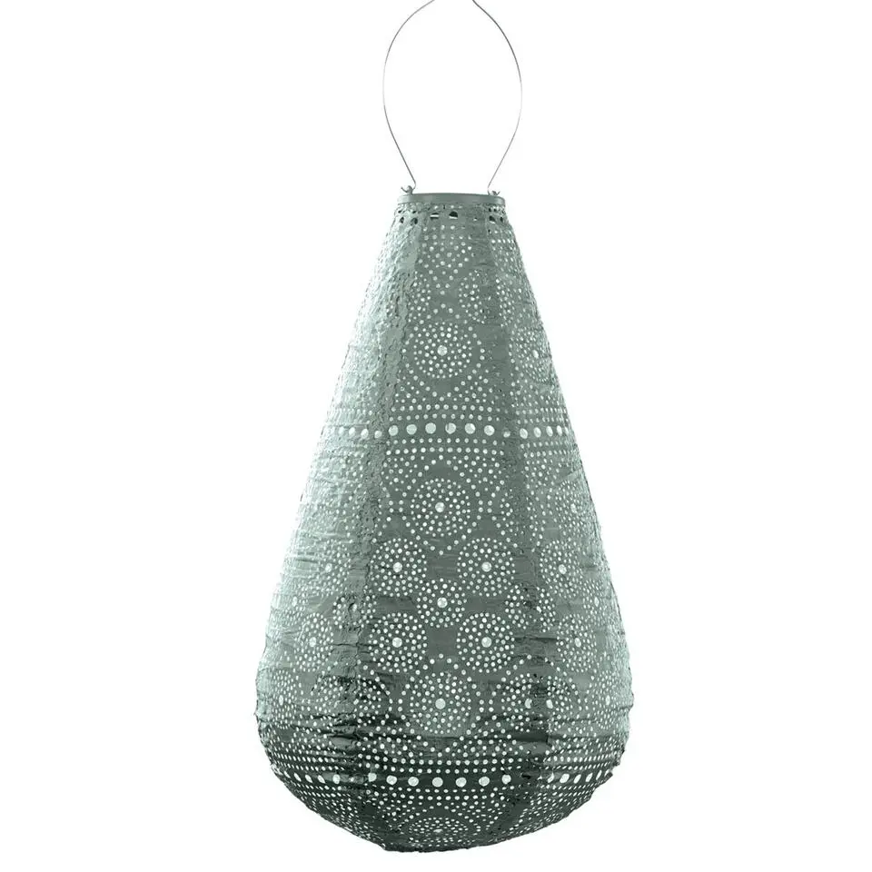 Lumiz Lampion op zonne energie - Solar tuinverlichting - Drop Set - 3 stuks
