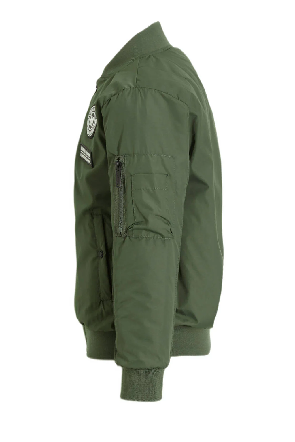 Me & My Monkey bomberjack zomer Matz met printopdruk groen