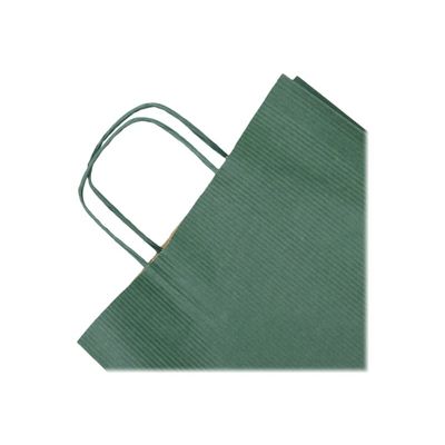 Clairefontaine - 25 Sacs cadeau kraft - 22 cm x 10 cm x 27 cm - vert