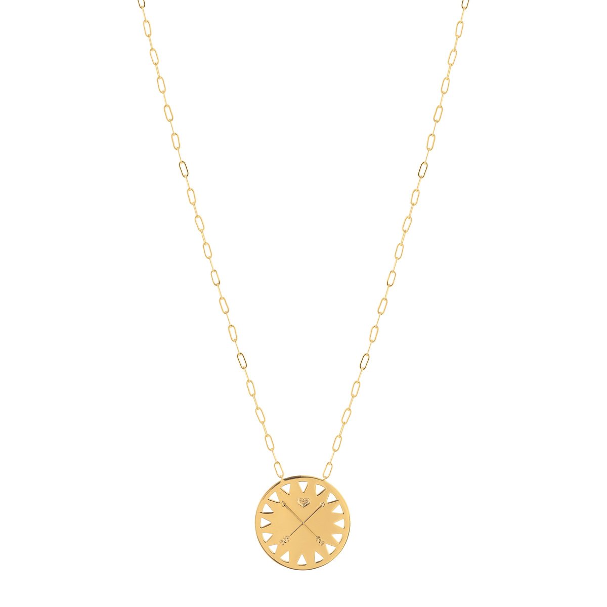 Collier doré 43 à 45 cm