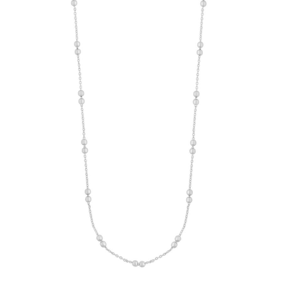 Snö Of Sweden Julie Necklace Plain Silver