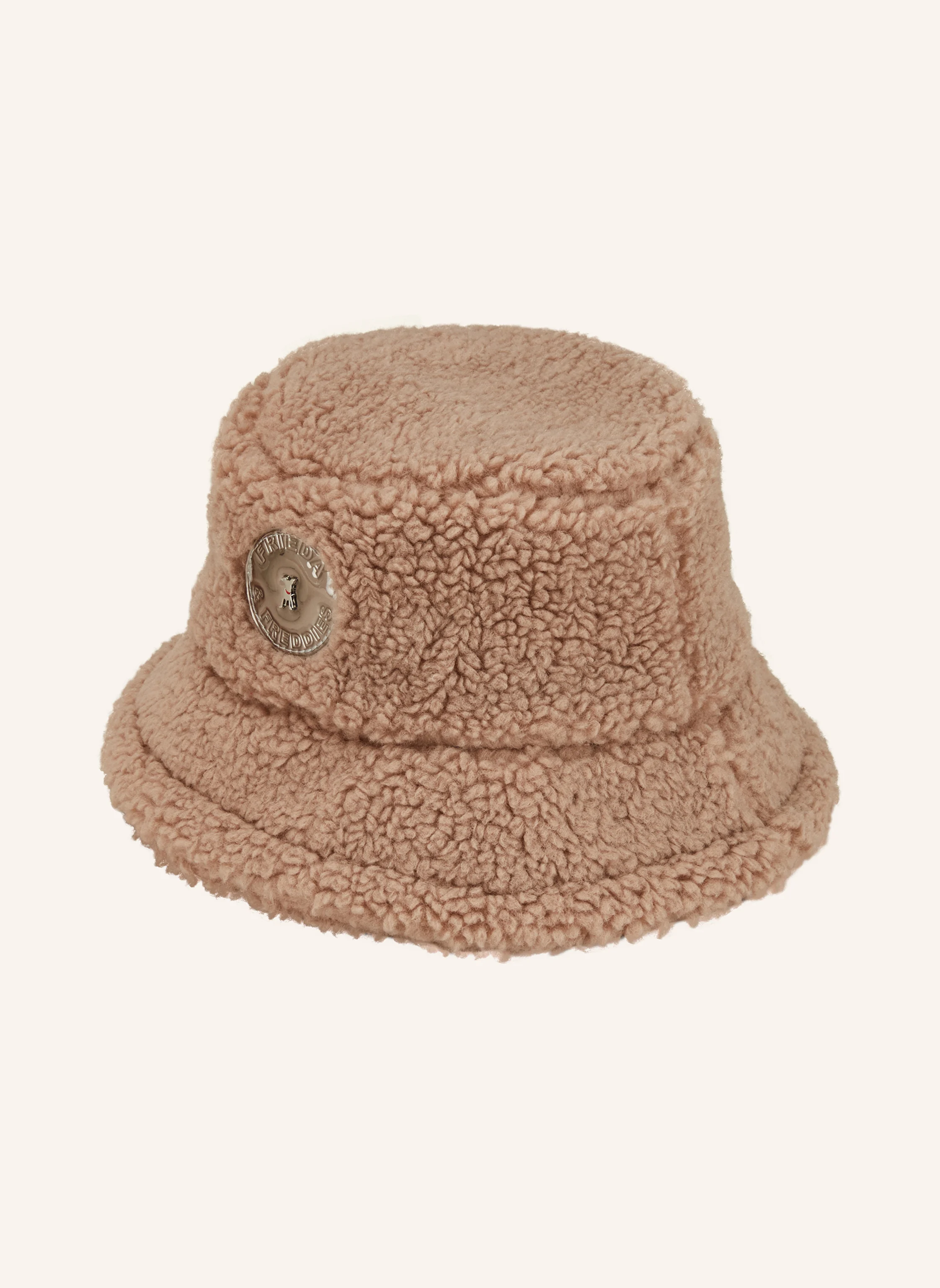 FRIEDA & FREDDIES Bucket-Hat aus Teddyfell