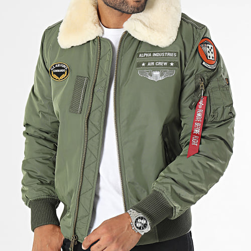 Veste Bomber Injector III Air Force 198113 Vert Kaki