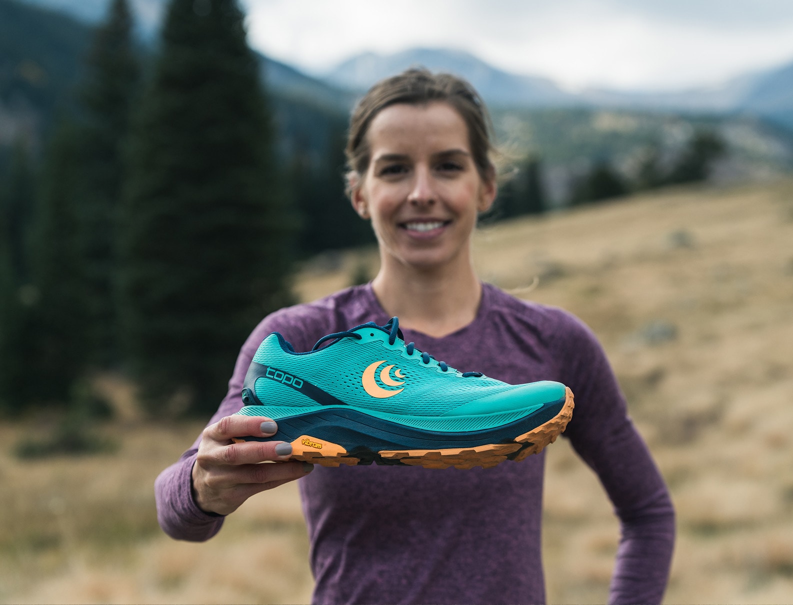 Topo Ultraventure 3, Dame<br>Terrengløpesko med svært god demping
