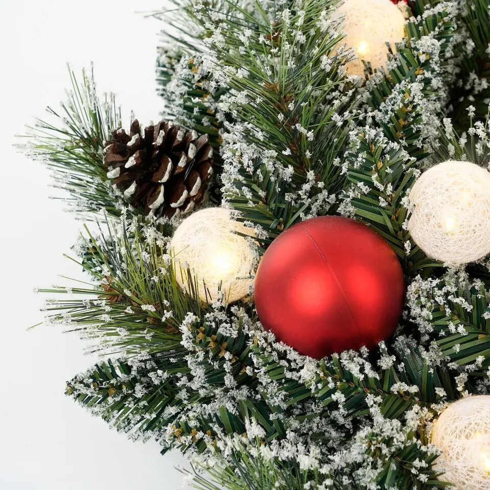 Black Box Trees Kaprun Kerstkrans met Verlichting - Ø45 cm