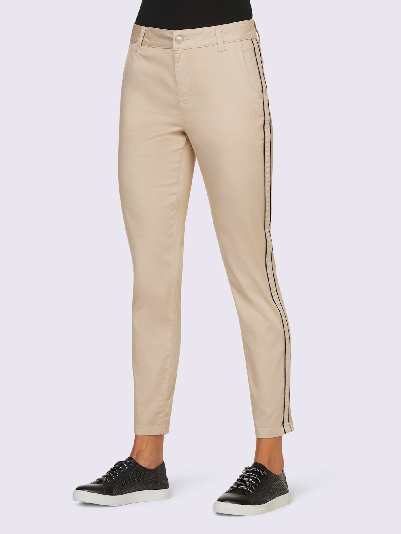 Pantalon chino élasthanne