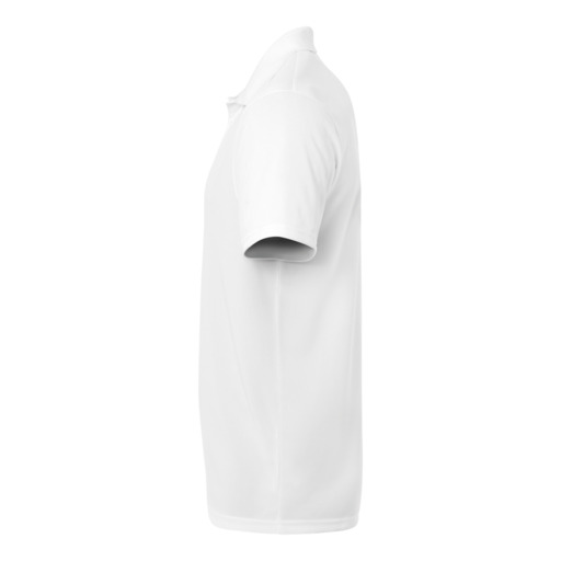 Camisa polo Kempa branca de poliéster