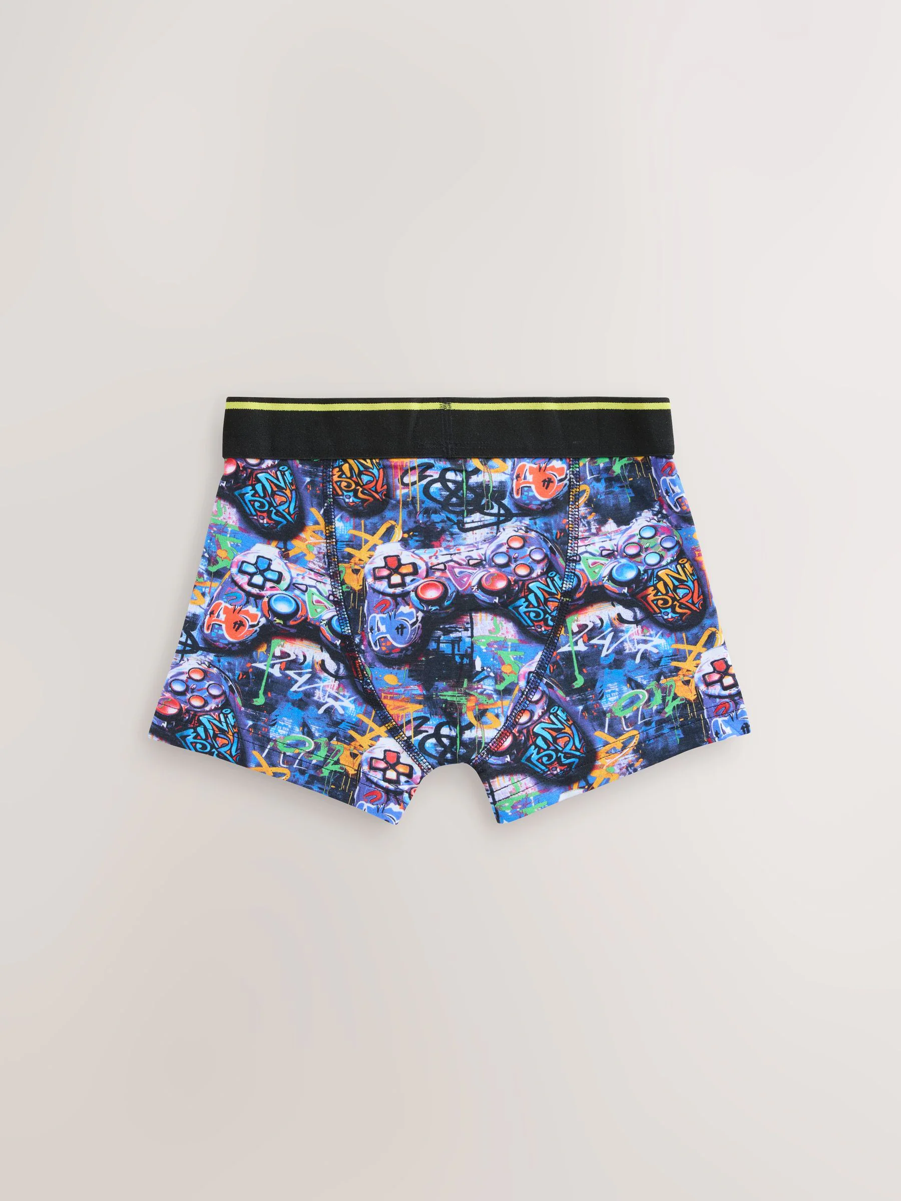 Grafittiprint gamer - Verpakking van 5 boxers (2-16jr)