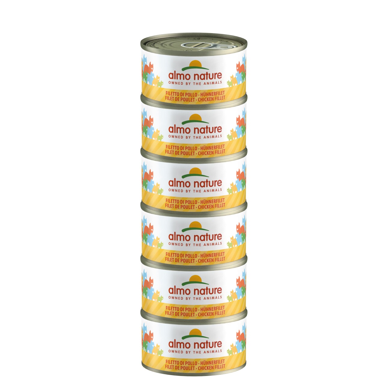 Almo nature Megapack Hühnerfilet 6x70g