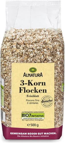 Alnatura Bio 3-Korn-Flocken