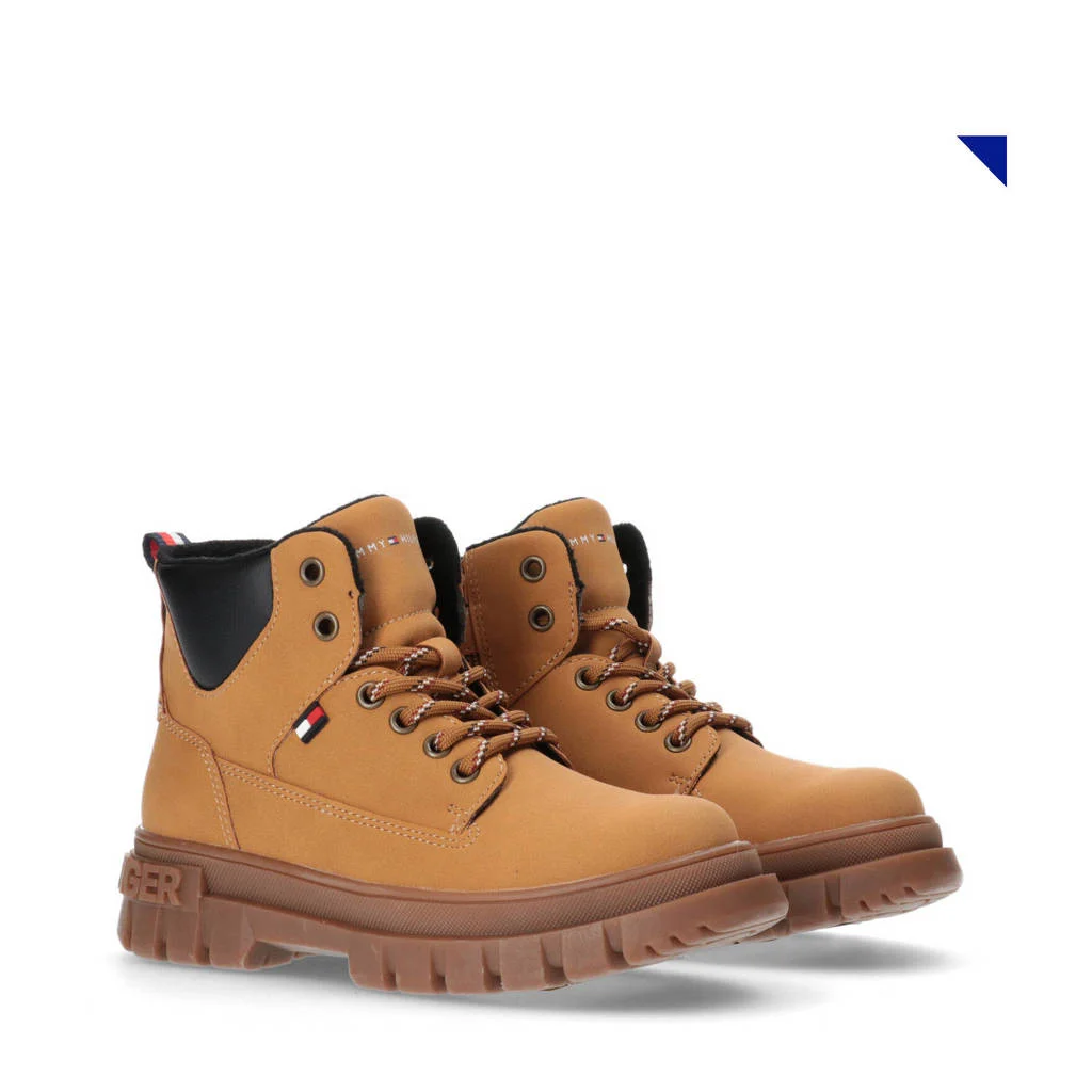 Tommy Hilfiger veterboots camel