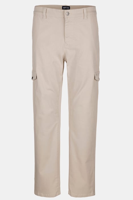 John F. Gee Cargohose, Slim Fit, Cargotaschen, Elastikbund, bis 35