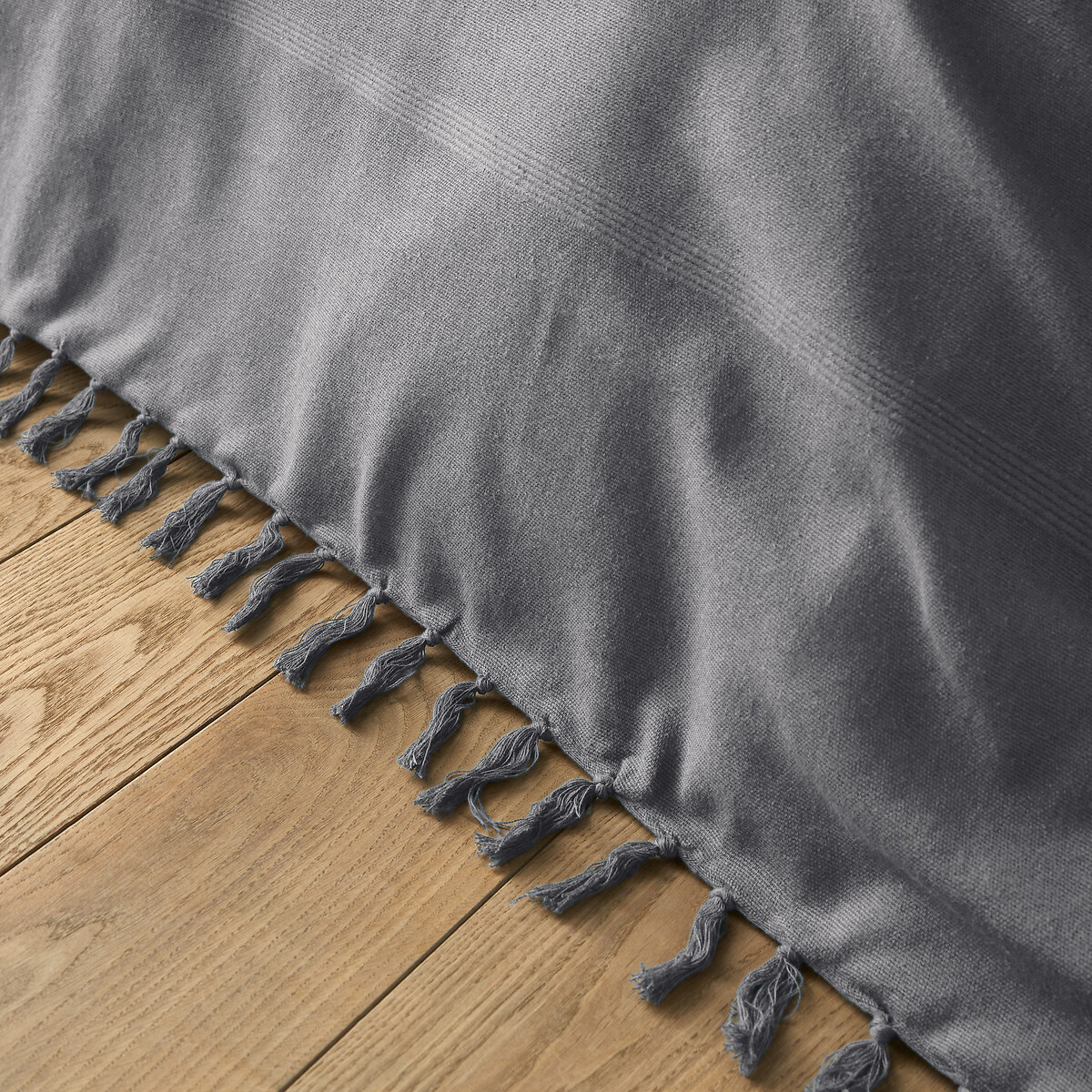LA REDOUTE INTERIEURS<br>Colcha de algodão com franjas, Nedo
