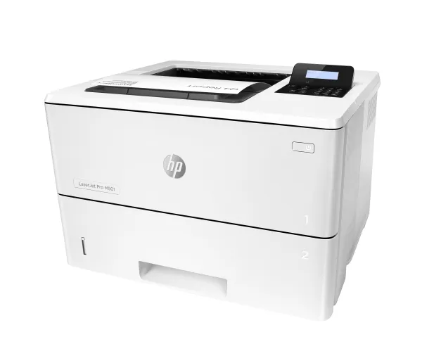 HP LaserJet Pro M501dn - Printer - S/H - Duplex - laser - A4/Legal - 4800 x 600 dpi - op til 43 spm - kapacitet: 650 ark - USB 2.0, Gigabit LAN, USB 2.0 vært