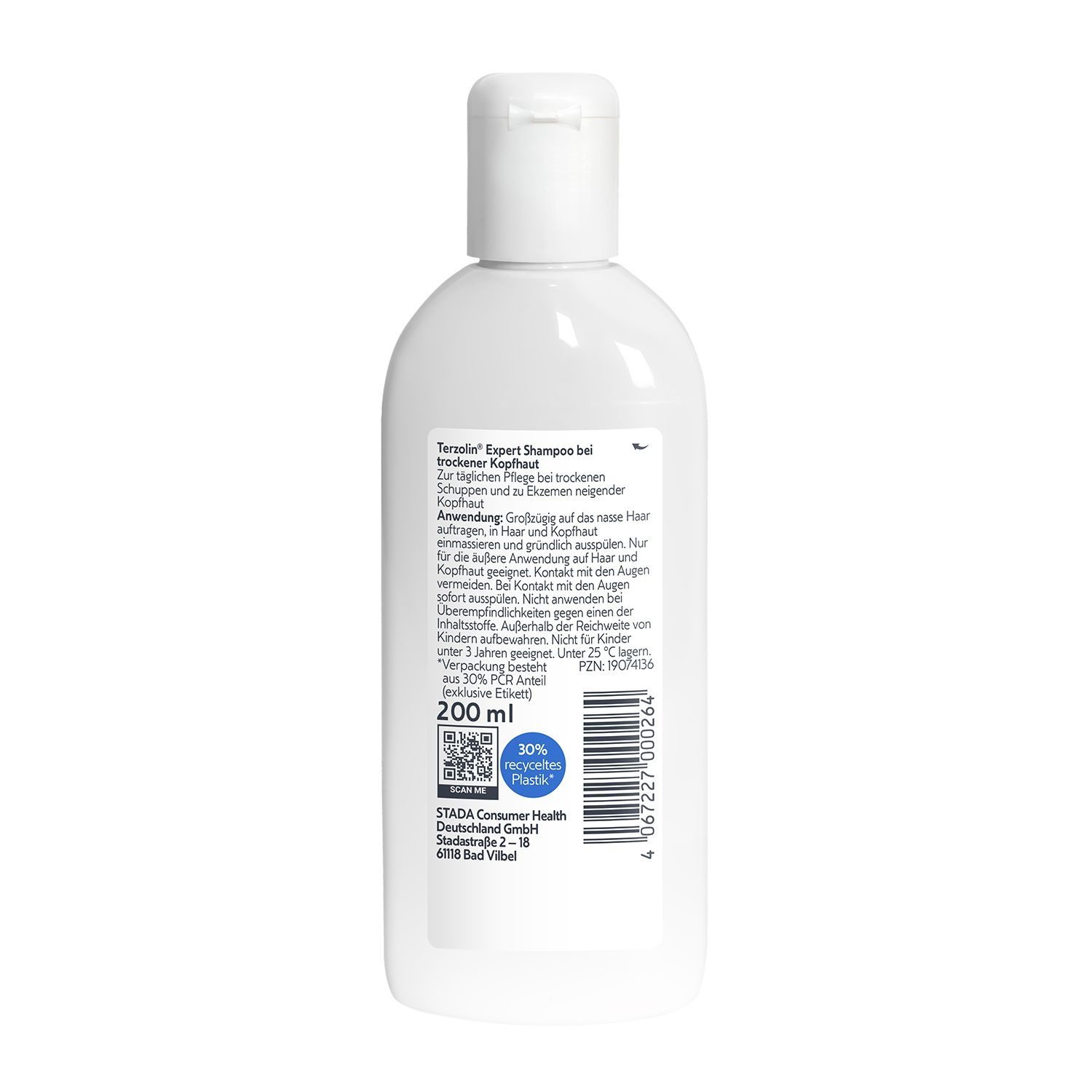 Terzolin® Expert Schuppen-Shampoo bei fettiger Kopfhaut, Juckreiz und Schuppen. Besonders geeignet für fettige Kopfhaut und fettige Schuppen. Reduziert den Schuppenpilz, entfernt Schuppen keratolytisch und versorgt die Kopfhaut mit Feuchtigkeit.