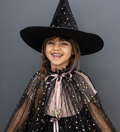 Mimi & Lula Kappe - Magical Witches - Sort