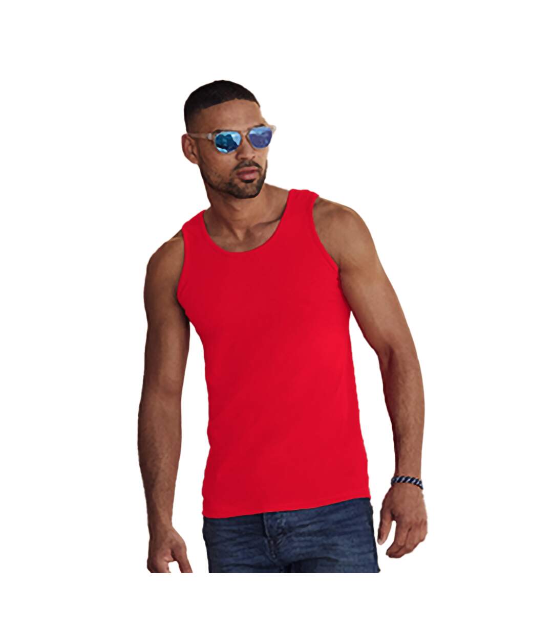 Débardeur Fruit Of The Loom pour homme (Rouge) - UTBC341