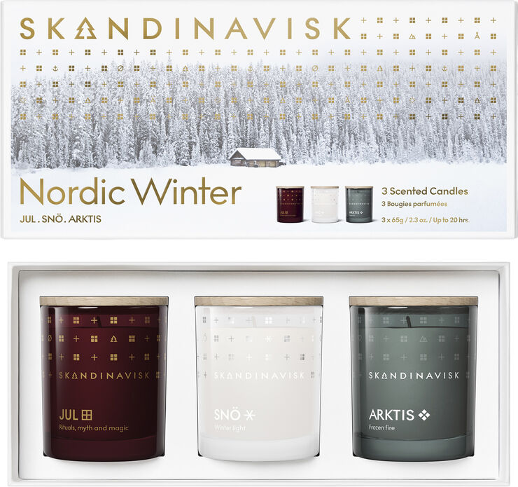 Skandinavisk Nordic Winter Seasonal Giftset 65g x 3