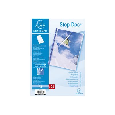 Exacompta Stop Doc - protège-documents à chargement par le haut et par le côté