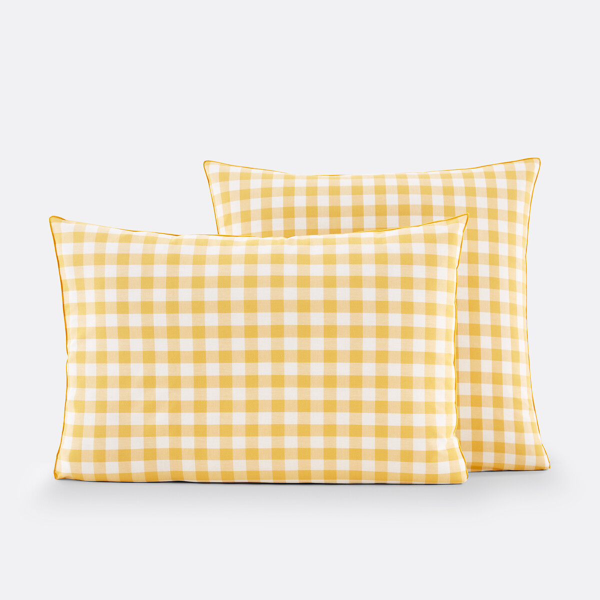 LA REDOUTE INTERIEURS<br>Fronha de algodão, Veldi jaune