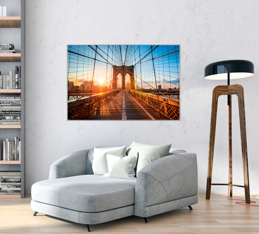 Akustikbild BROOKLYN BRIDGE 80x120cm, 7kg