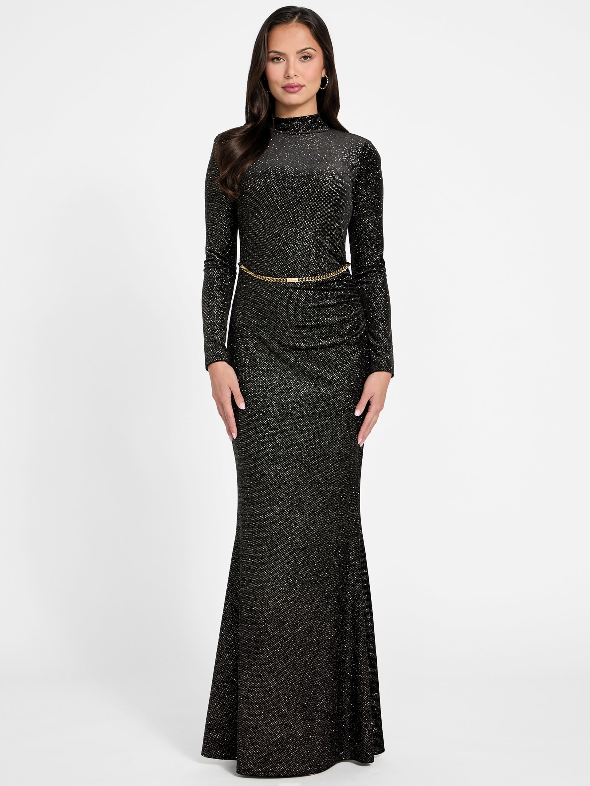 Vestido Dana Velvet Shimmer
