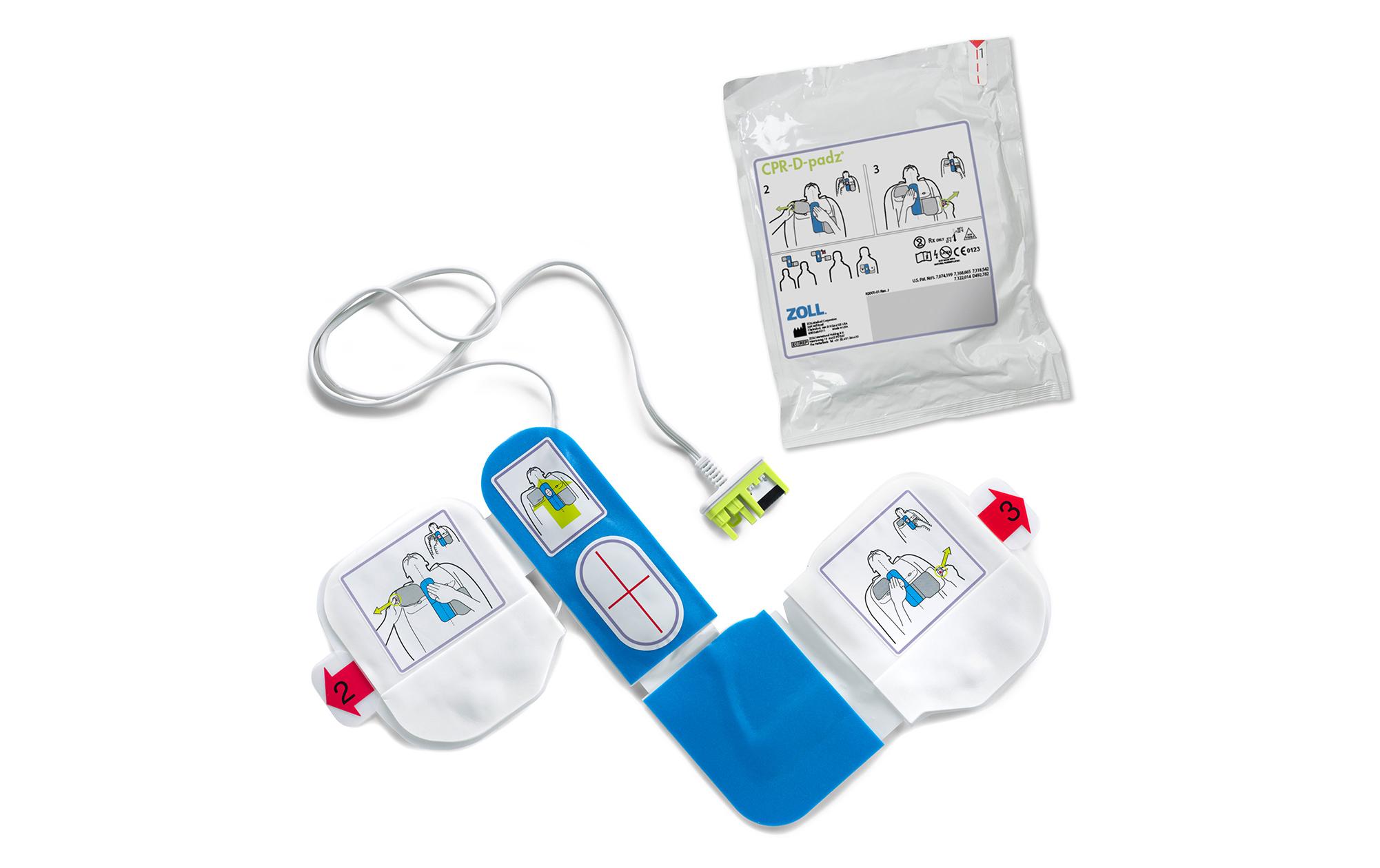 CPR D-Padz Elektrode für Erwachsene 1 Stück<br>CPR Elektrode